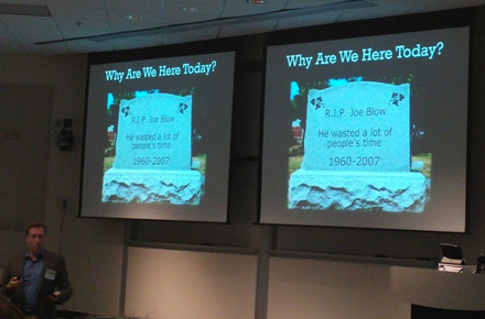 Bromberg: Why are we here today?